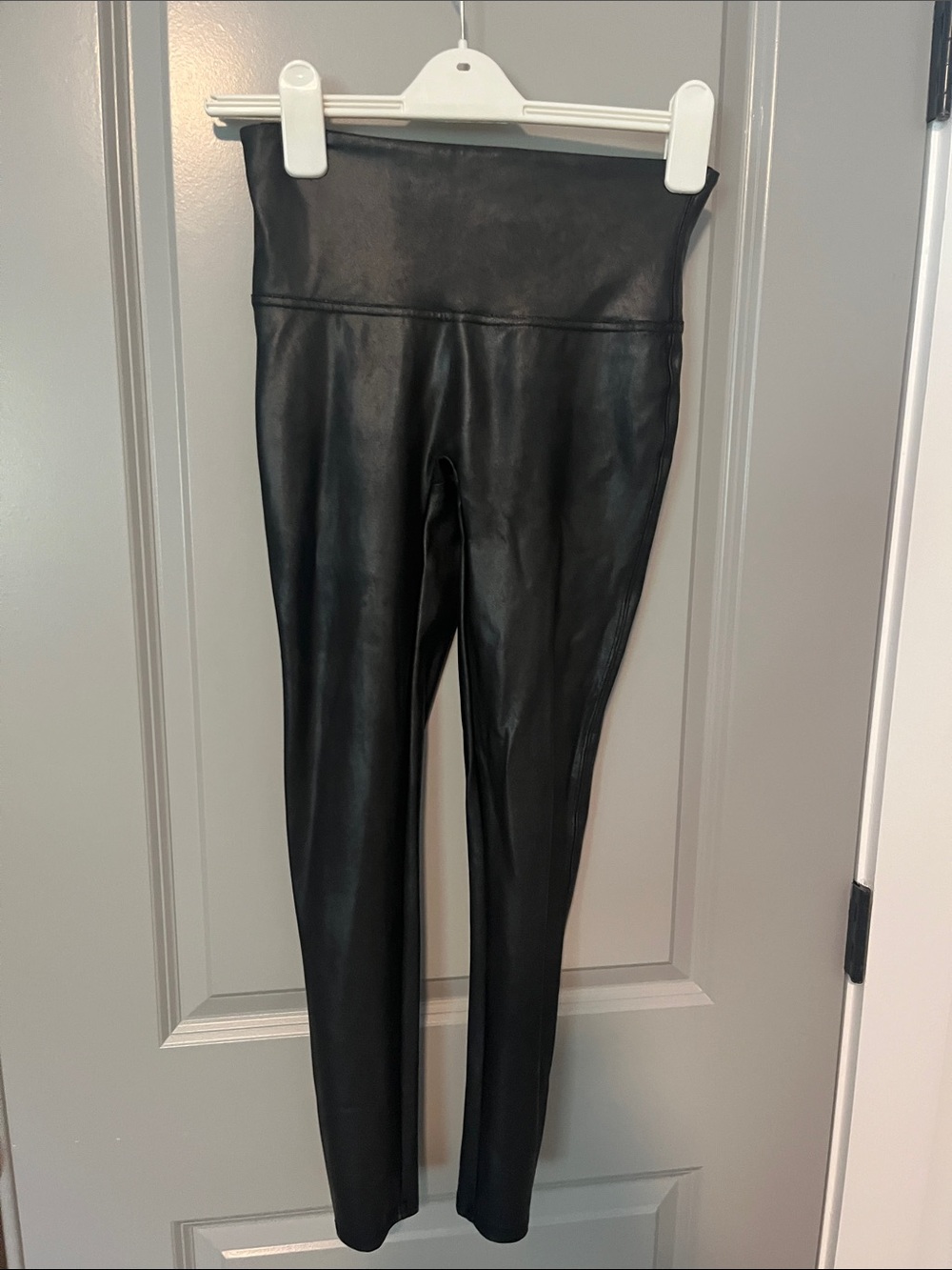 Spanx faux leather leggings